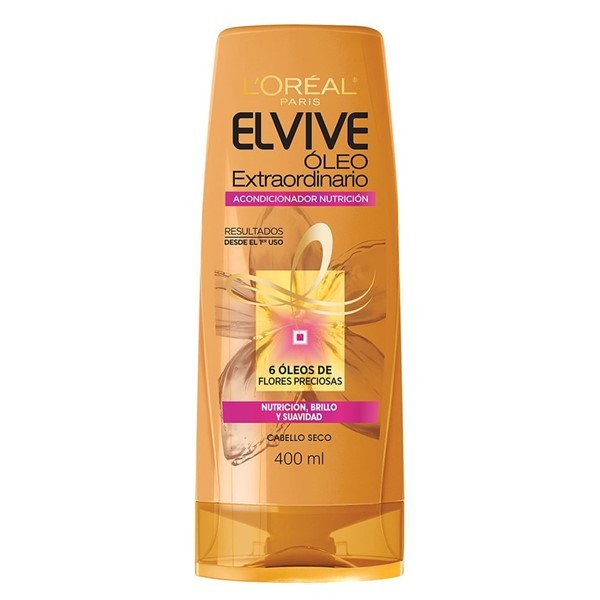 ACONDICIONADOR ELVIVE OLEO EXTRAORDINARIO NUTRICION UNIVERSAL x 400 ml #1