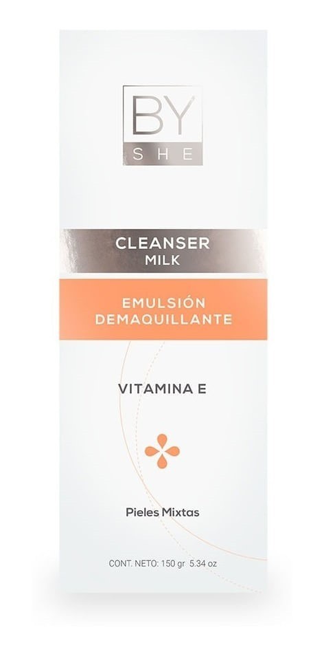 By She Cleanser Emulsion Limpieza Vitamina E 150 gr #1