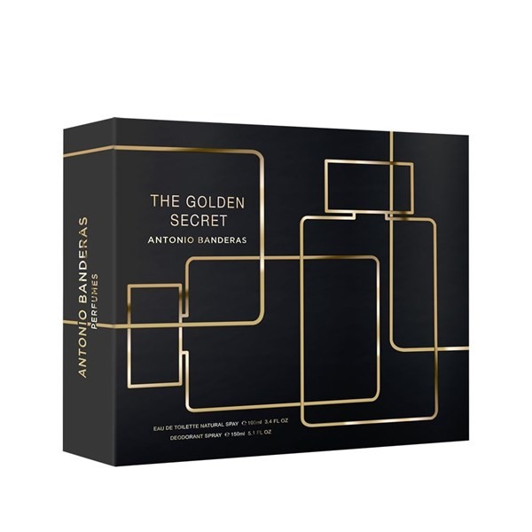 Banderas Set The Golden Secret 100 ml + Deo 150 ml