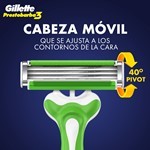 Máquinas Para Afeitar Gillette Prestobarba3 Sensitive Desechables x 2 un #3