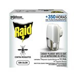 Insecticida Líquido Raid Protección Contra Mosquitos Sin Olor +350 Hs + Aparato x 32,9 ml #1