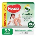 Huggies Active Sec Pañales Extra Grande 12-15 kg 52 Unidades #3