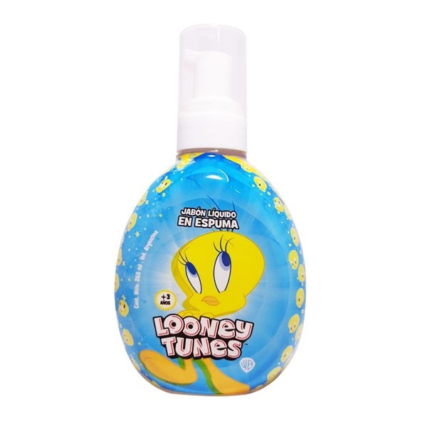 Warner Bros Jabon Liquido en Espuma Tweety 260 ml #1