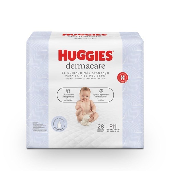 Huggies Pañales Dermacare P x 28 Unidades #1