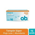 Ob Tampones Canal Curvo Super 16 Unidades #1