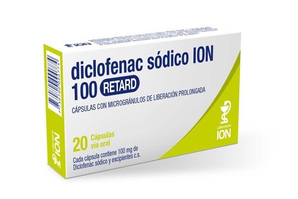 Diclofenac 100 Retard 20 Cap #1