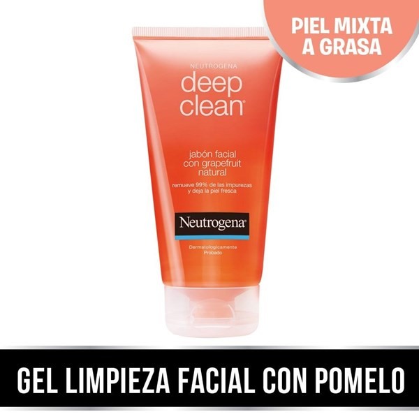Neutrogena Deep Clean Pomelo Gel de Limpieza  150 g alt
