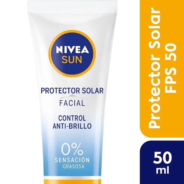Nivea Sun Prot Facial Control Brillo Fps50 50 ml alt