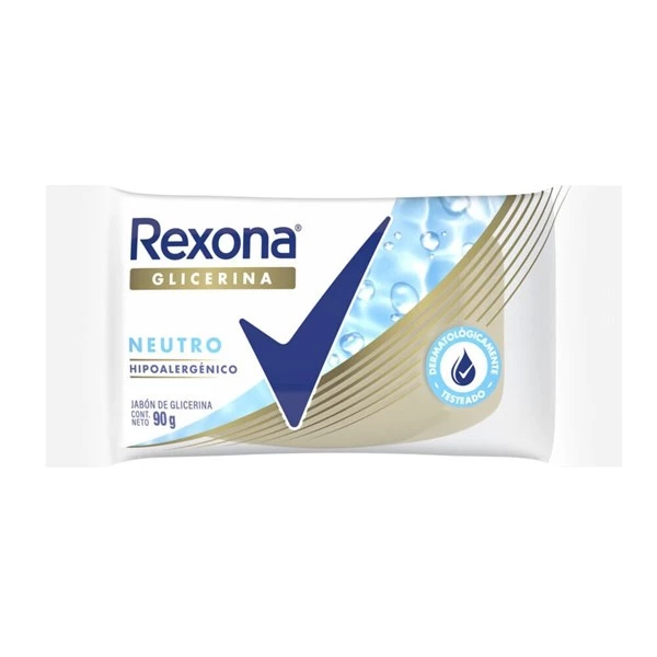 Jabón en Barra Rexona de Glicerina Neutro x 90 g