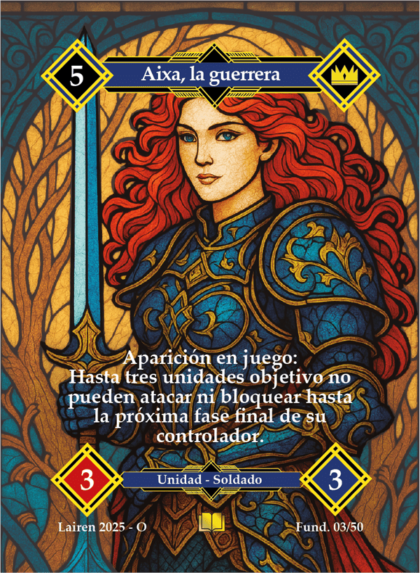 003 Aixa, La Guerrera Full Art - Coste 5