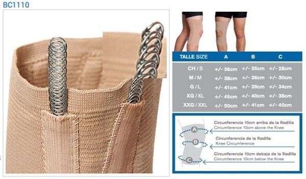 Body Care Soporte de Rodilla Talle L alt