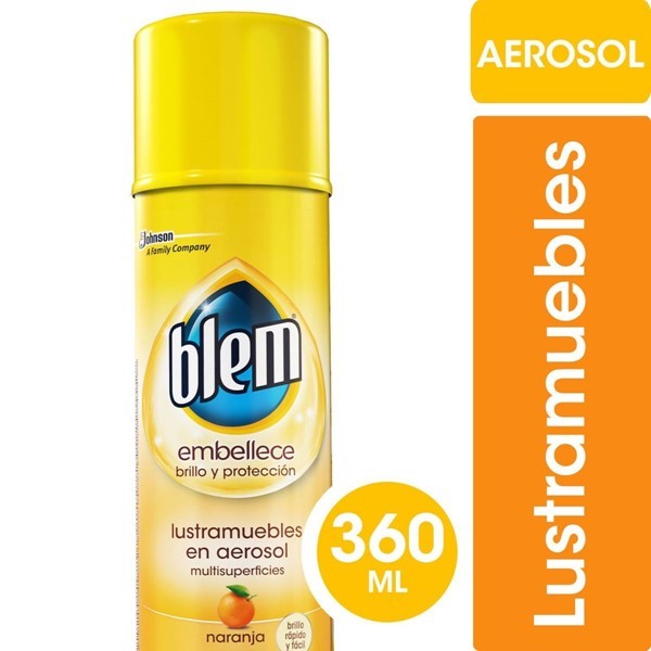 Blem Lustramuebles Aerosol Naranja 360 ml alt