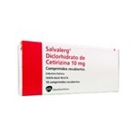 Glaxo Smithkline Salvalerg Cetirizina 10 Mg x 10 Comp #1