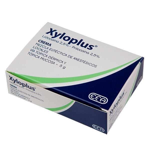 Xyloplus Crema 5 Gr | Lidocaína + Prilocaína #1