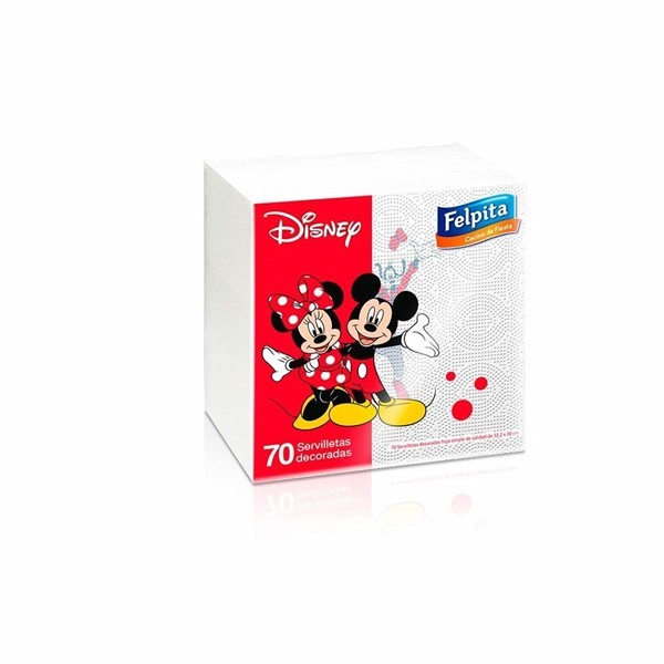 Servilletas Descartables Felpita Disney 1x70 alt