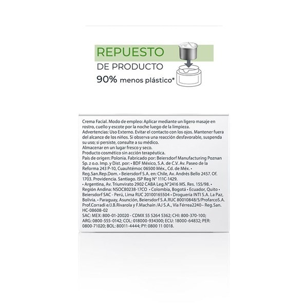 Crema de Noche Eucerin Hyaluron Filler Elasticity Repuesto x 50 ml alt