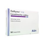 Elea Euthyrox Levotiroxina 112 Mcg x 50 Comp Birranurados #1