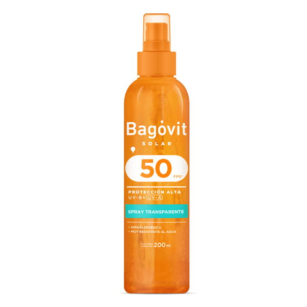 Bagovit Protector Solar en Spray Transp 200 ml