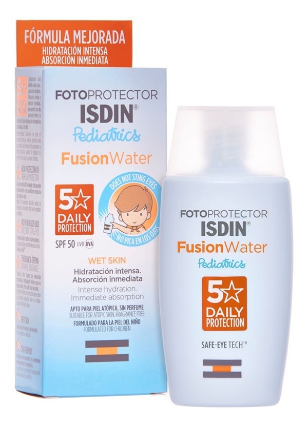 Isdin Fotoprotector Fusion Water Pediátrico Fps 50+ 50 ml #1