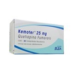 Elea Kemoter Quetiapina 25 Mg x 30 Comp Recubiertos #1