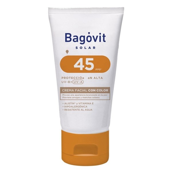 Bagovit Protector Solar Facial Con Color Fps 45 50 gr alt