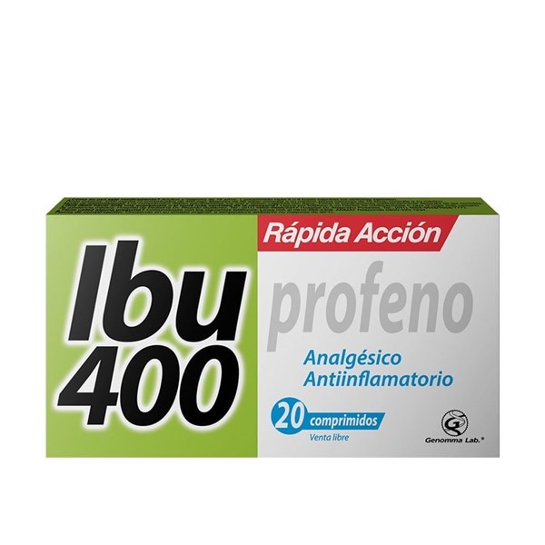 Ibu 400 | 20  comprimidos |  Ibuprofeno