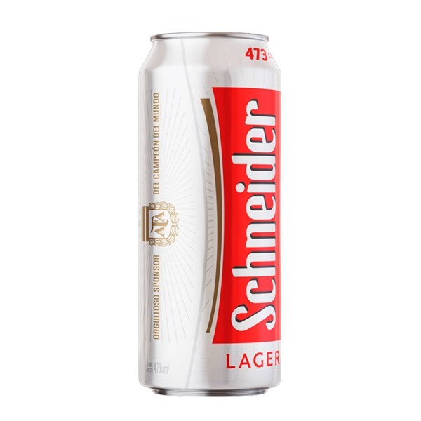 Cerveza Blanca Schneider Afa en Lata 473 cc. #1