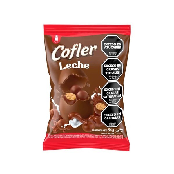 Huevo de Chocolate Cofler Con Leche 54 grs #1