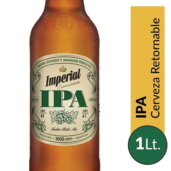Cerveza Imperial Ipa Ret 1lt (hasta 12 unidades) #1