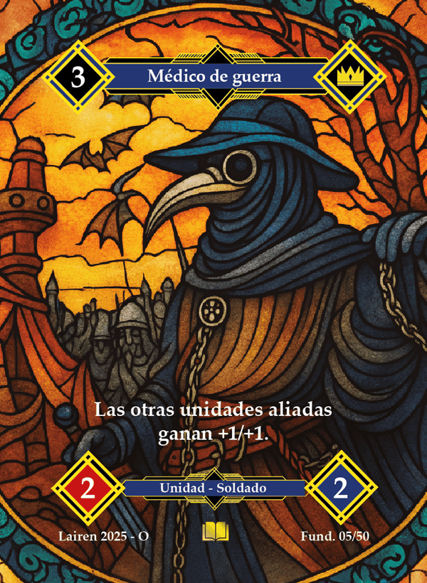 005 Medico De Guerra Full Art - Coste 3 #1