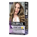Colorprex Colorplex Kit Tintura Permanente 100% Cobertura Canas 7/1 Rubio Medio Ceniza #1