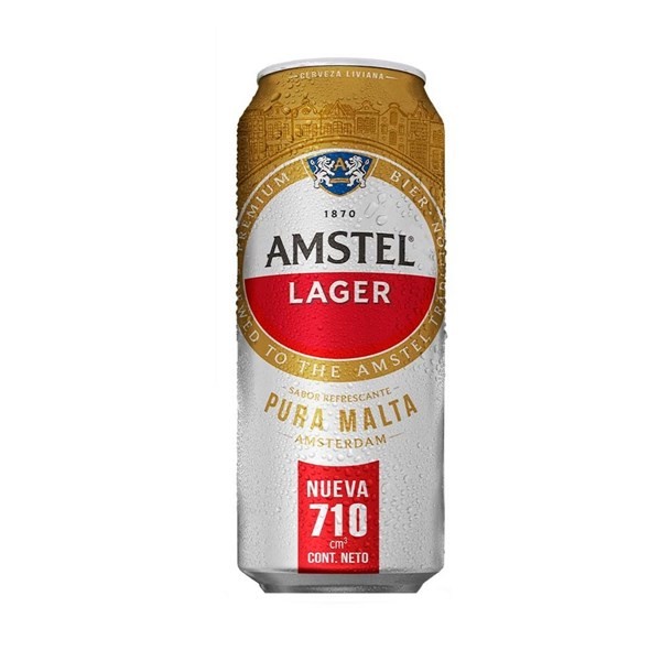 Cerveza Amstel Lager 710 cc #1