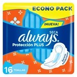 Always Toallitas Femeninas Secas Protecciòn Plus (16 Unidades) #5