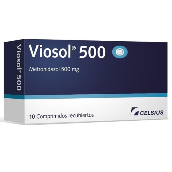 Viosol 500 Mg | 10 Comprimidos | Metronidazol #1