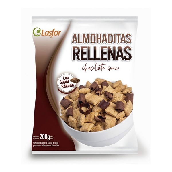 Almohaditas Lasfor Chocolate Suizo 200 Grs