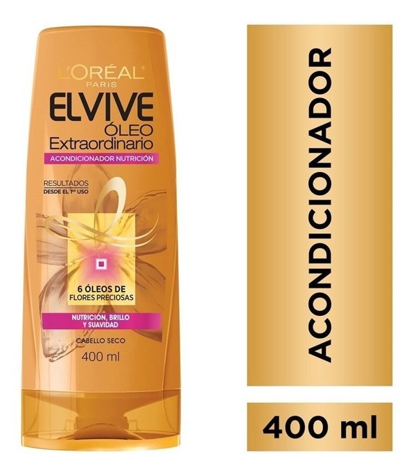 Elvive Acondicionador Oleo Extraordinario Nutricion Universal 400 ml alt