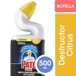 Limpiador Desinfectante Para Inodoro Pato Purific 100destructor De Sarro Citrus 500ml #1