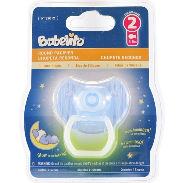 Chupete De Silicona Babelito Luminoso Redondo Talle 2 alt
