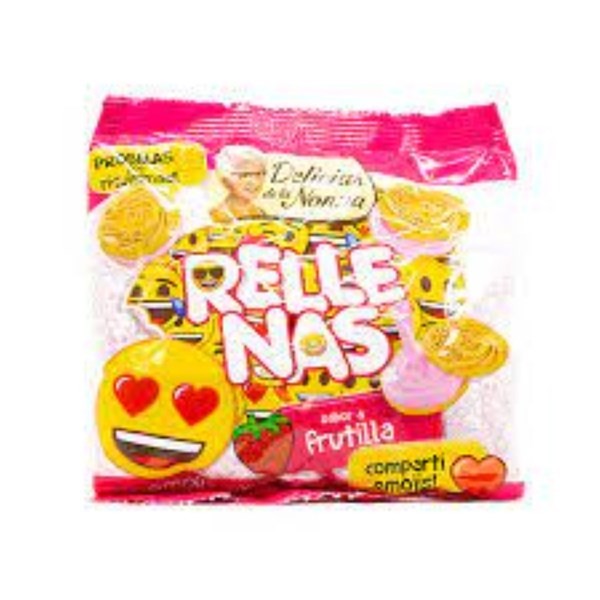 Galletitas Delicias de La Nona de Frutilla Emoji 160 g. #1