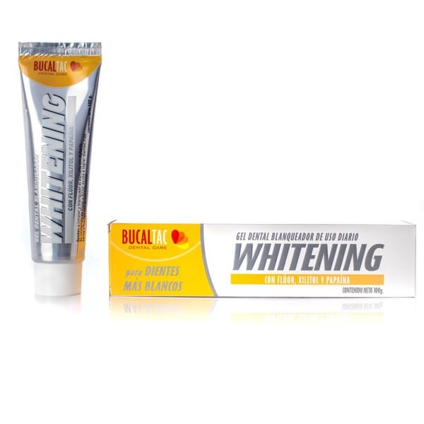 Bucal Tac Gel Dental Blanqueador de Uso Diario 90gr alt
