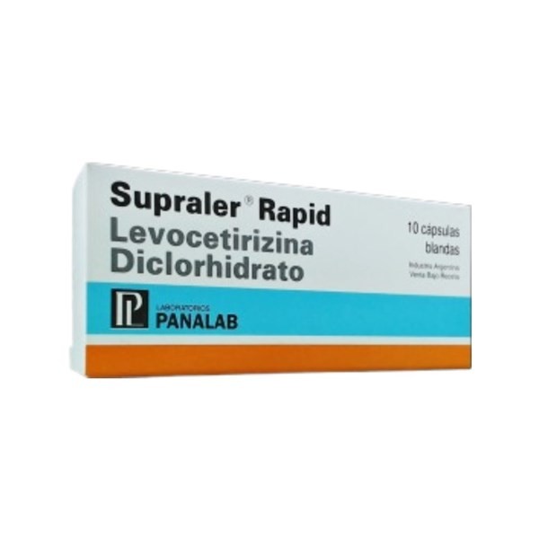 Panalab Supraler Rapid Levocetirizina 5 Mg x 10 Cáps #1