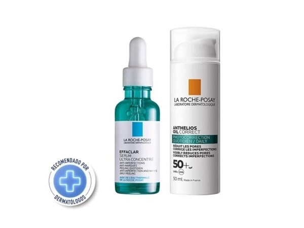 Pack Protector Solar Anthelios Oil Correct FPS50 50ml + Effaclar Serum La Roche Posay 30 ml #1