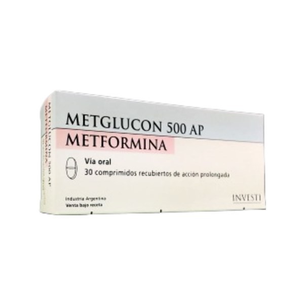 Siegfried Metglucon 500 Ap Metformina 500 Mg x 30 Comp #1