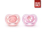 Chupete Avent Ultra Air Princess 0-6 Nena X 2 Scf 345/20 #2