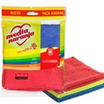 Set de Paños de Microfibra Media Naranja 30 x 30 cm x 3 U. #1