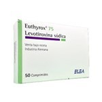 Elea Euthyrox Levotiroxina 75 Mcg x 50 Comp Birranurados #1
