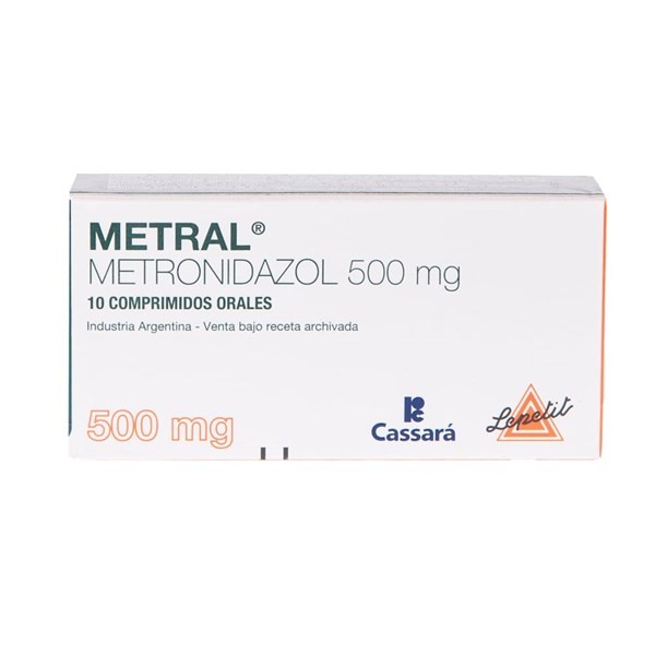 Lepetit Metral 500 Mg + Metronidazol x 10 Comp #1