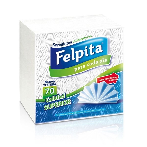Servilletas Felpita 70 U. #1