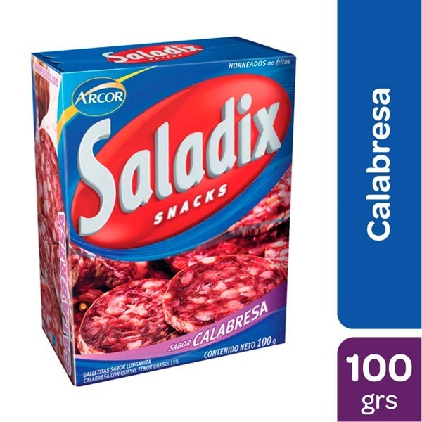 Galletitas Saladix Calabresa 100 Gr #1