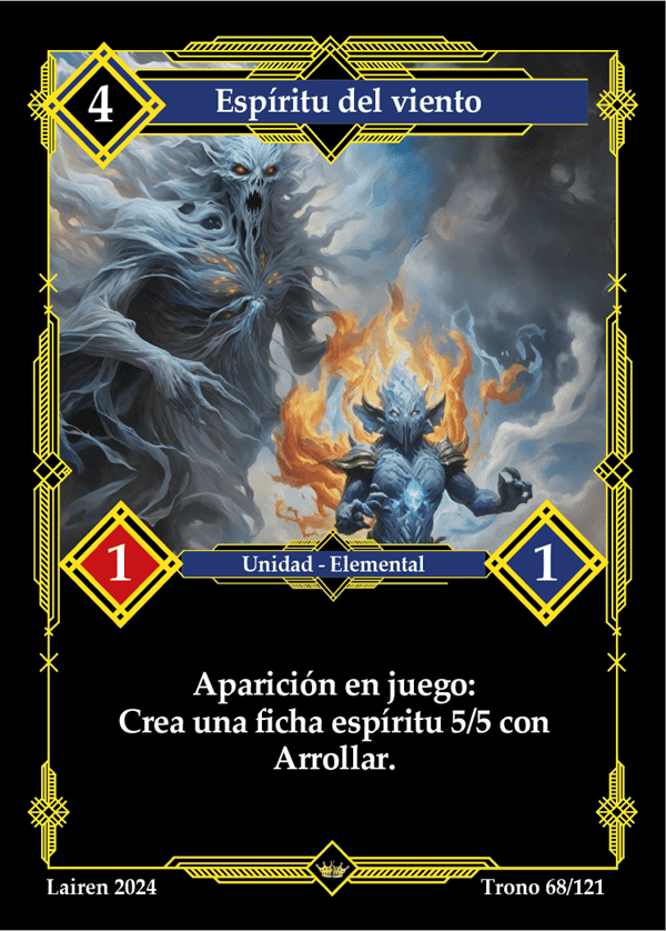 068 Espiritu Del Viento 1ra Edicion - Coste 4 #1